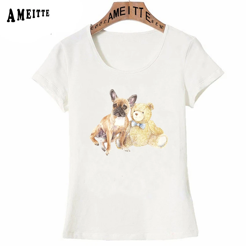 teddy bear with printed t shirt