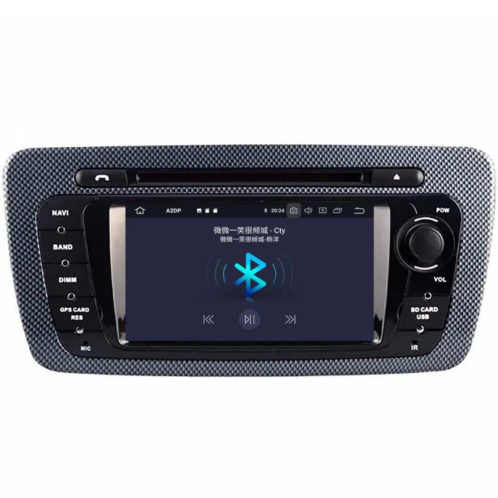 Sale Aotsr Android 9.0 GPS navigation Car DVD Player For SEAT IBIZA 2009-2013  multimedia 2 din radio recorder navigation 3