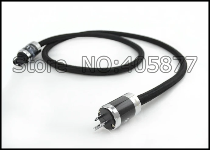 

1.5M Prism Helix 8 SA-OF 8N Copper US audiophile power cable with carbon fiber power plug