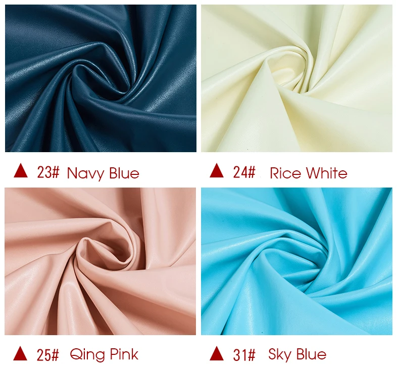 Clothing PU Faux Leather Fabrics P 5