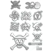 11pcs/set Silver 3D DIY Metal Stiker Anime Stickers One Piece LOGO Decal for Phone Laptop Sticker toy for children 11pcs/set Silver 3D DIY Metal Stiker Anime Stickers One Piece LOGO Decal for Phone Laptop Sticker toy for children