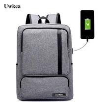

Uwkea New Arrival USB Recharging Design High Capacity Travel Backpack Fit for 15.6 Inches Laptop