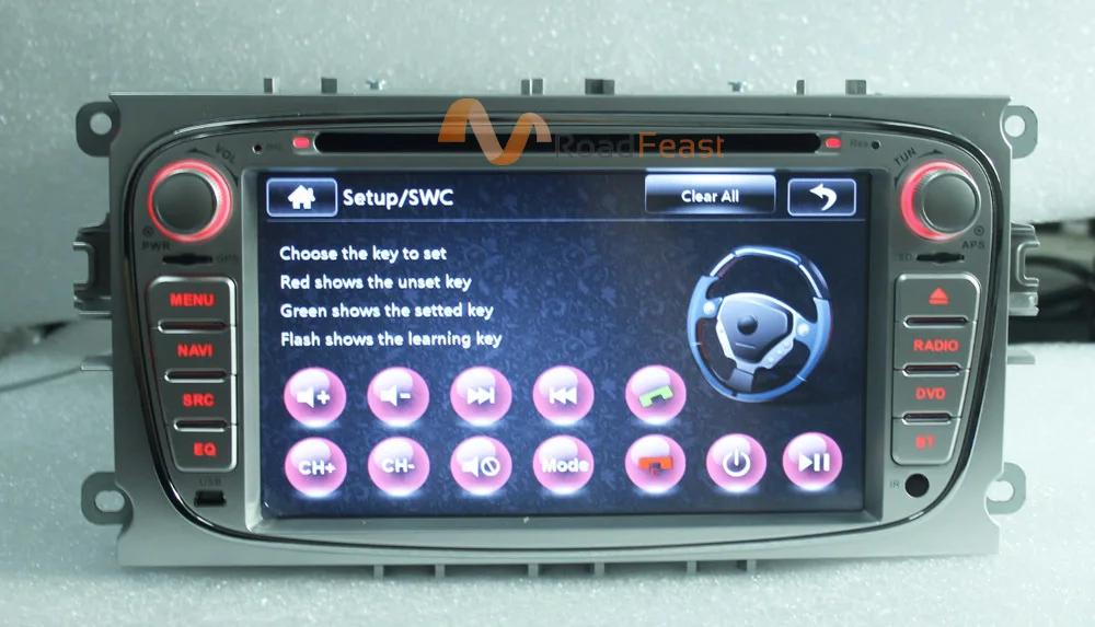 Car DVD for Ford Focus 2008-2011 Silver 13
