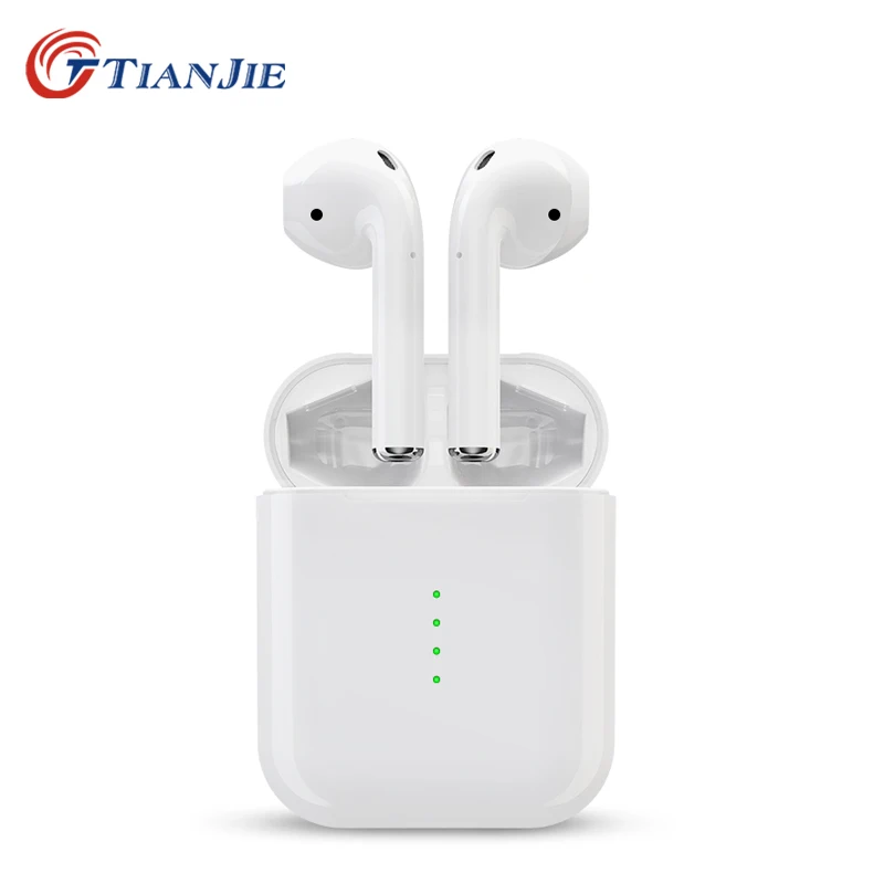 

TIANJIE i10s tws bluebtooth earphones twins bluetooth headphonetrue wireless earbuds for iphone huawei with battery box