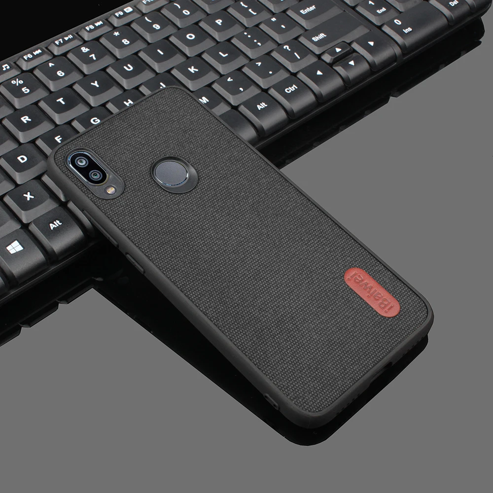 Роскошный тканевый чехол с текстурой для xiaomi redmi note 8T 8 Pro задней крышкой