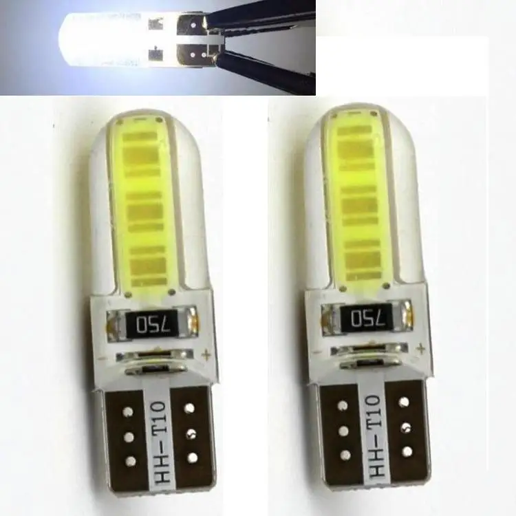 

FYSZ HH-T10 Car COB Led W5W 3W 194 6000K Cars LED From Can bus Light-Emitting Diodes Independent Led Bulb T10 COB LED Auto Lamp