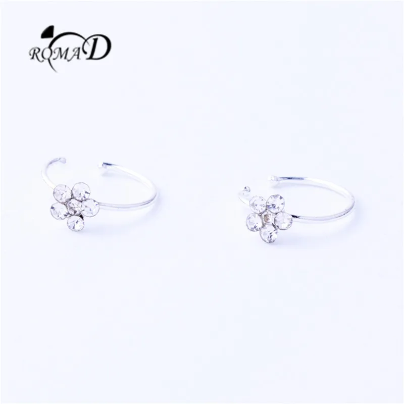 

Romad Fashion New Nose Ring Body puncture ornaments plum flower Thai punk