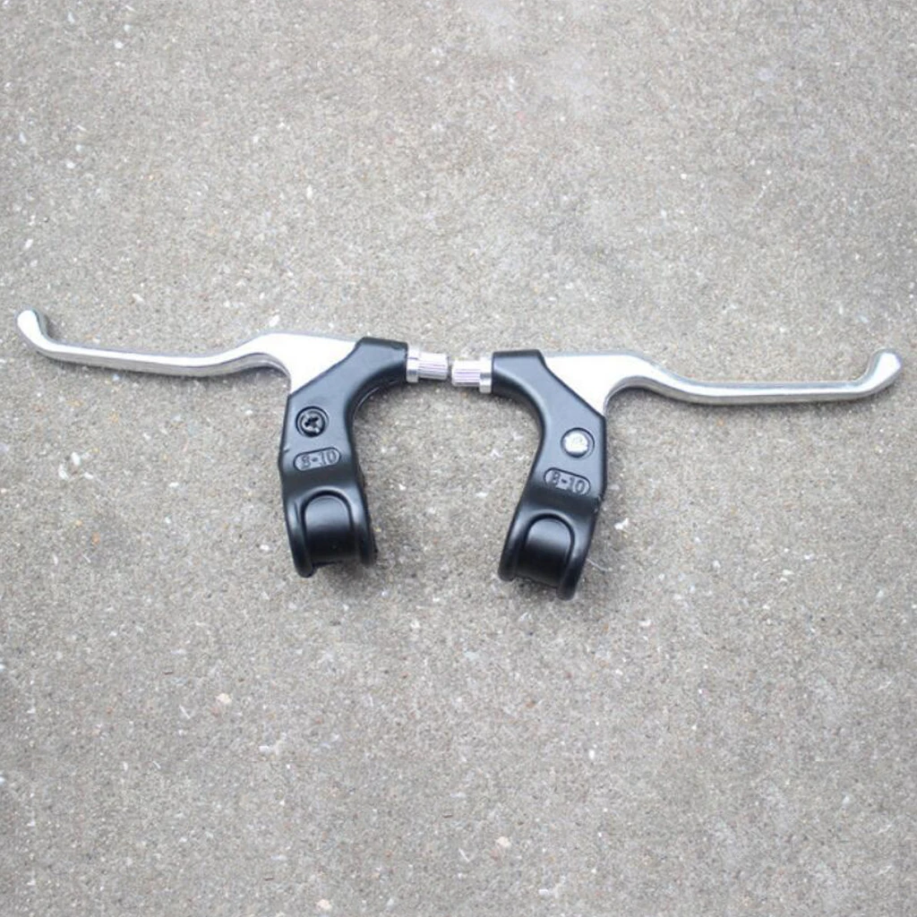 1 Pair Aluminum Alloy Bike Brake Levers Handbrakes V-Brake MTB Road Fixed Gear Bicycle 22mm Handlebar Bike Accessories 