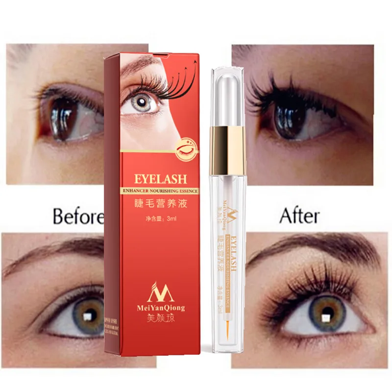 

Hot 3ml Herbal Eyelash Growth Treatments Liquid Serum Enhancer Longer Thicker Better than Eyelash Extension Powerful Makeup