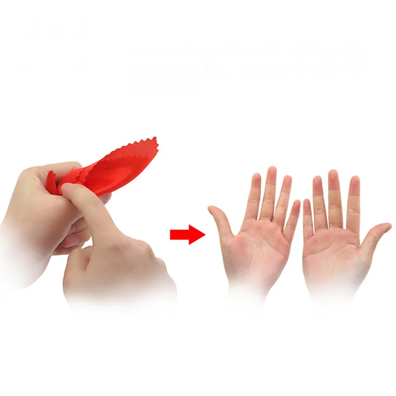 Magic Trick Vanishing Hanky Thumb Cloth Dynamo Street Magic Party Toy