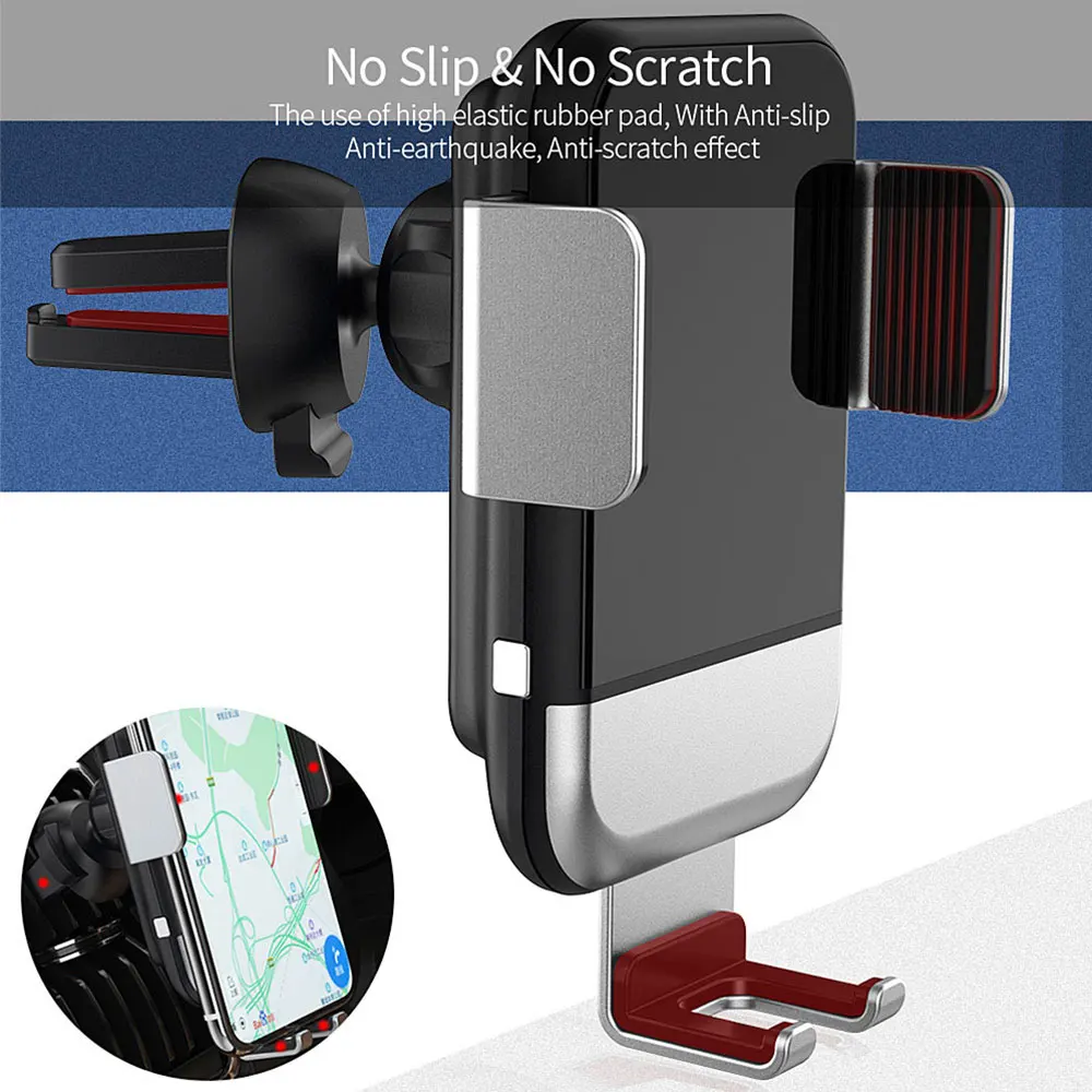 Essager Automatische Spann Qi Auto Drahtlose Ladegerät Für iPhone x Samsung Xiao mi mi 9 Schnelle D