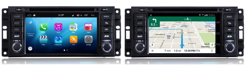 Cheap For Dodge Avenger 2007~2014 Car Android Player Radio DVD GPS Navigation Displayer Audio Video In Dash Multimedia Head Unit 1