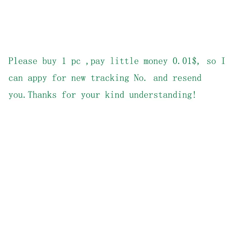 

Re-send Link Contact seller before place the order