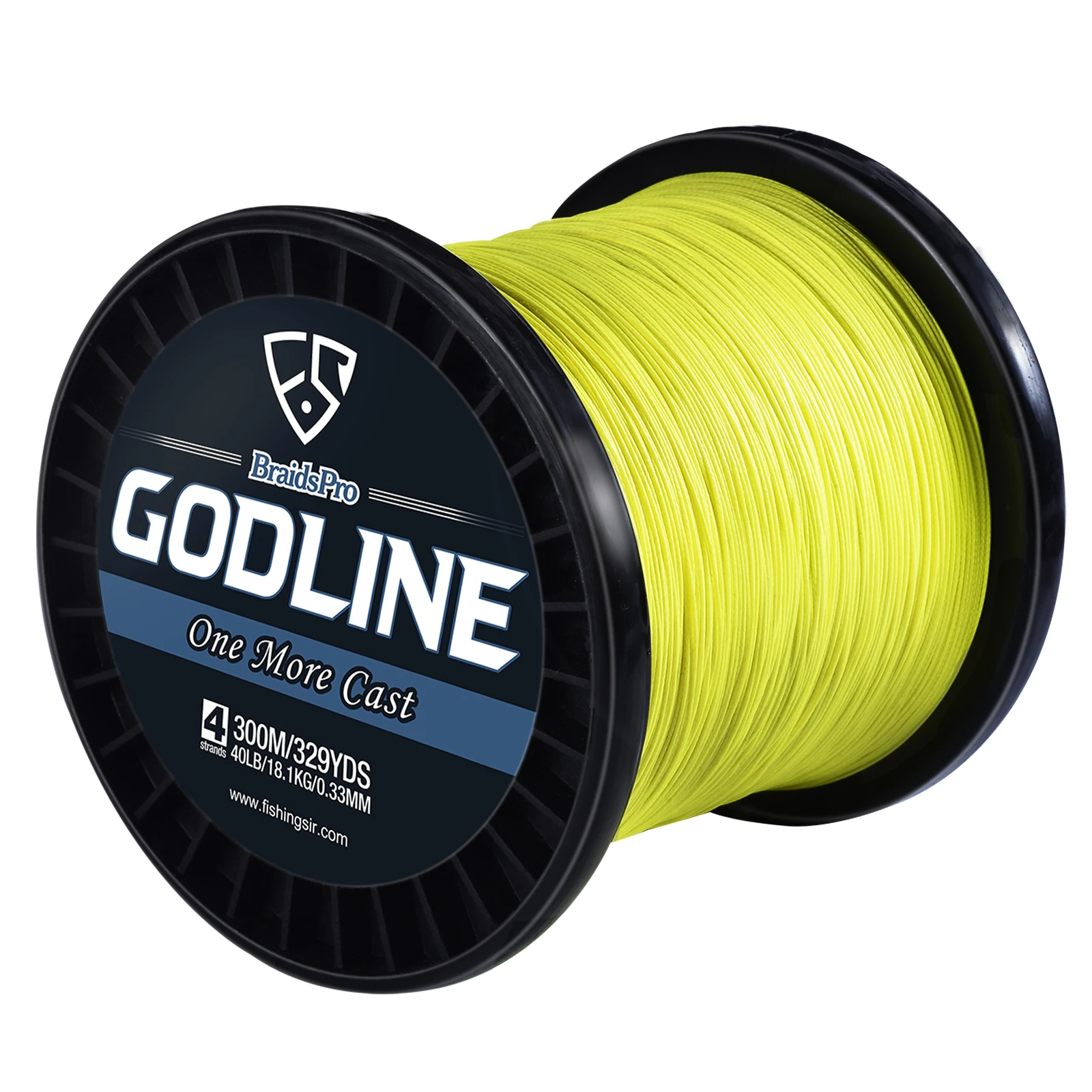 FISHINGSIR GODLINE леска 500 м 8 нитей плетеная леска мультифиламентная PE леска 30 40 50 80 100 120LB морская - Цвет: Yellow