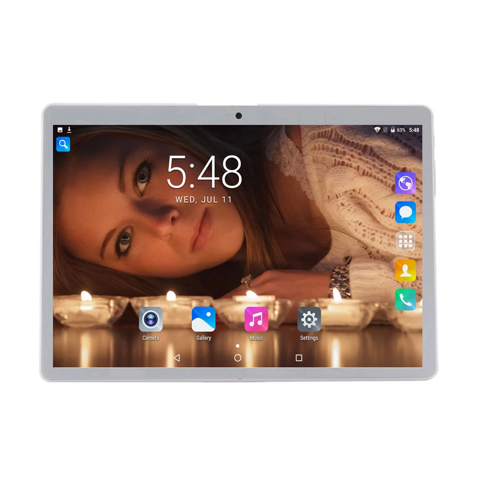 

2018 2.5D Screen 10 inch tablet pc Octa Core 4GB RAM 32GB ROM 3G 1280*800 IPS Dual SIM Card Slots Wifi GPS Android 7.0 tablet