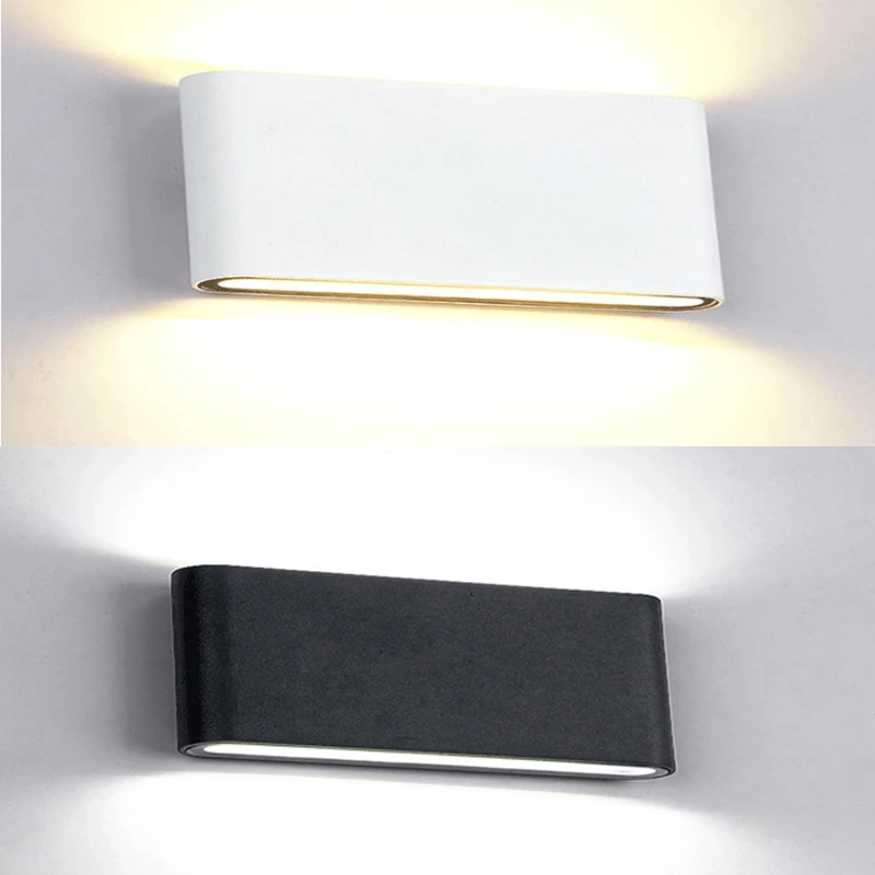 

Outdoor Waterproof Wall Lamp IP65 6W/10W LED Wall Light Indoor Decoration Bedroom Beside Lamp Corridor Garden Lighting