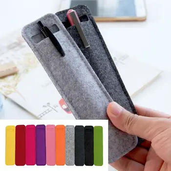 

Pen Pencil Case Bag Holder Protective Pouch Felt Bags Gift Stationary