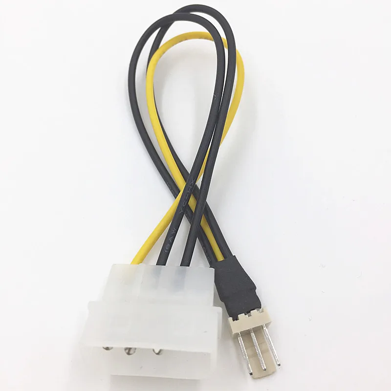 4P на 3P вентилятор с интерфейсом питания Конвертируемые кабели тип D 4-контактный