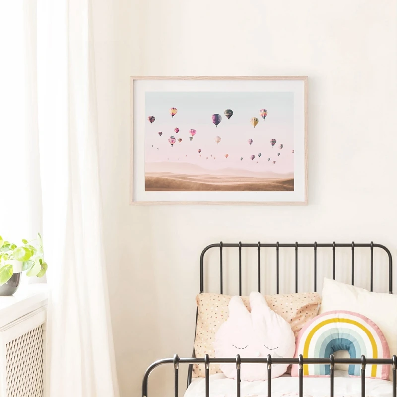 Modern Boho Poster Kids Room Decor
