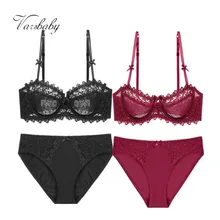 Varsbaby сексуальное прозрачное кружевное нижнее белье без подкладки 2 комплекта бюстгальтеров/партия