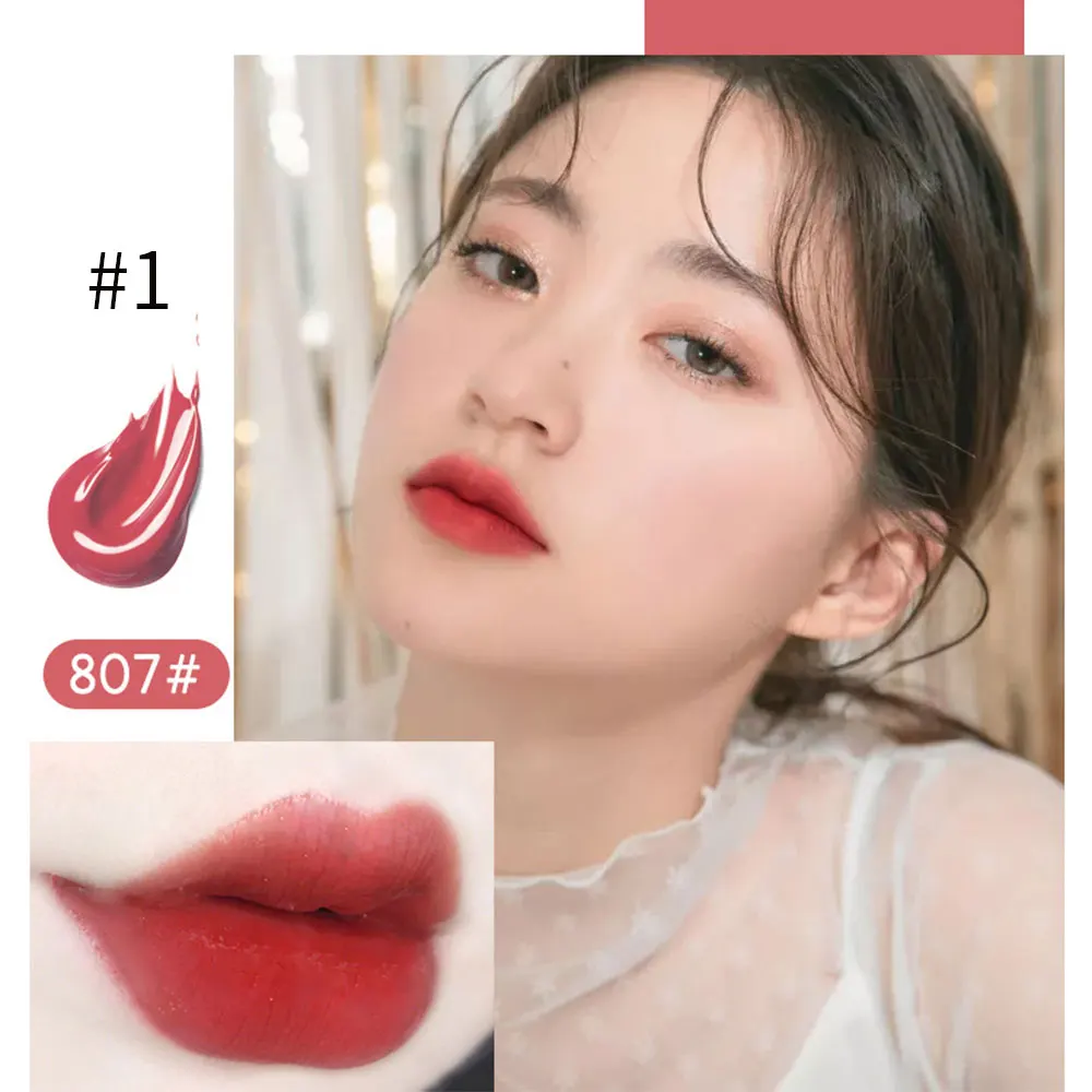Lip Gloss Makeup Lipstick Cherry Blossoms Petal velvet sweet and smooth lipstick Lip Balm Moisturizing Lip Tint Long-lasting Lip