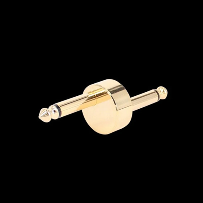 

6.35 Plug Electric Guitar Effects Pedal Connector Coulper Jack Interface Cable Adaptor Pedal Board Accessories 1/4 in Z-Type