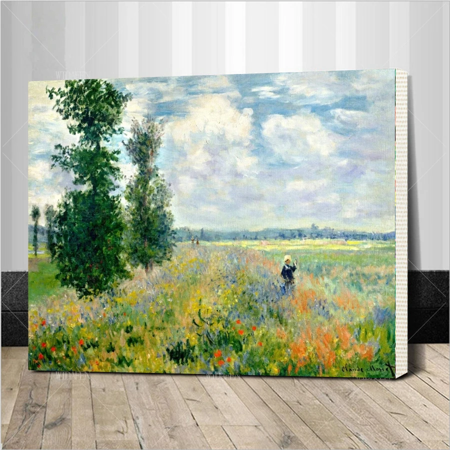 Camellia paint by number canvas painting kits modular painting