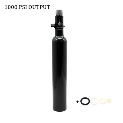 PCP Пейнтбол Бак 380CC бутылка 3000PSI CO2 Сода поток цилиндр с регулятором 850/1200/1800/2200psi выход - Цвет: 1000psi output