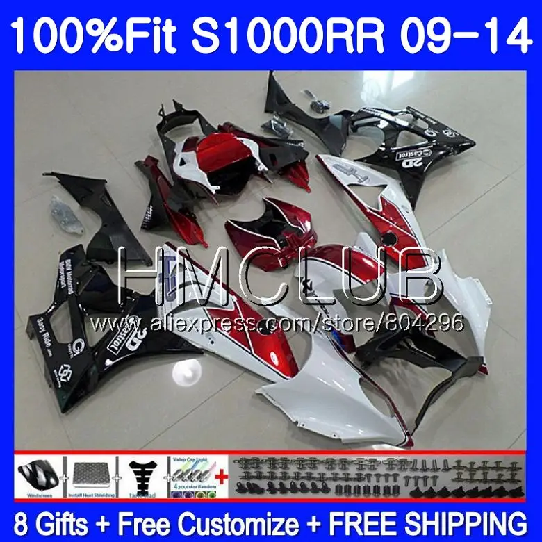 

Injection For BMW S1000 RR S1000RR 09 10 11 12 13 14 Body 117HM.19 S 1000 RR Dark red BLK 2009 2010 2011 2012 2013 2014 Fairing