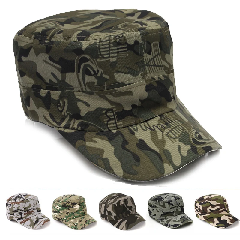 

New 2016 Hot Sale Baseball Unisex Fashionable Men Women Sun Visor Army Camouflage Soldier Combat Hat Cotton Sport Cap