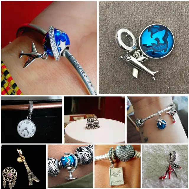 Berloque-casa familiar de la Torre Eiffel de Plata de Ley 925, cámara de viaje, sueño, taza de café, zapatos, Charm Fit Charm Bracelet DIY Jewelry Berloque-casa familiar de la Torre Eiffel de Plata de Ley 925, cámara de viaje, sueño, taza de café, zapatos, Charm Fit Charm Bracelet DIY Jewelry