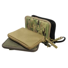 Tactical Pistol Carry Bag Portable Military Handgun Holster Pouch Pistol Hand Gun Soft Case Airsoft Pistol Case Hunting Holsters