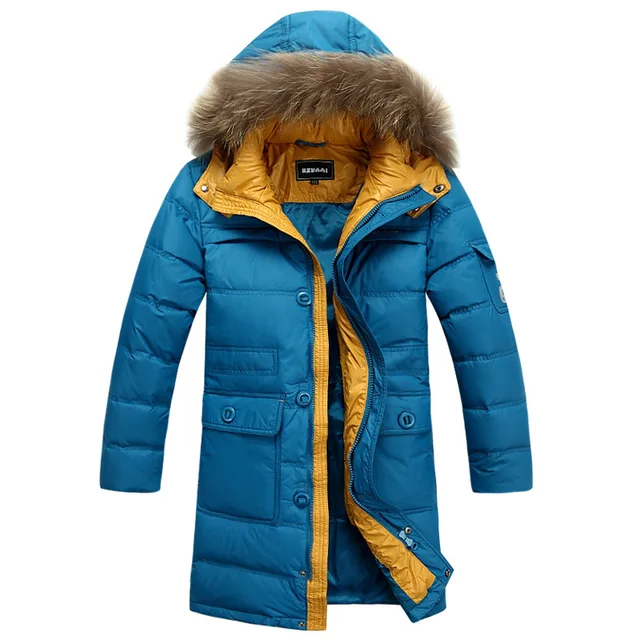 2017 New Arrival Boys Winter 90 Content Waterproof Down Coats Kids