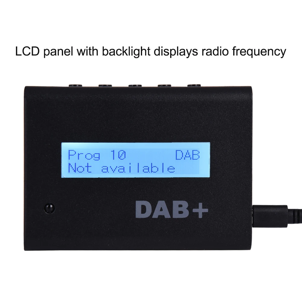

DC 12V Car Digital Auto Radio DAB+ Audio TV Signal Receiver DAB+ Receiver Extension Antenna Universal Signal Booster