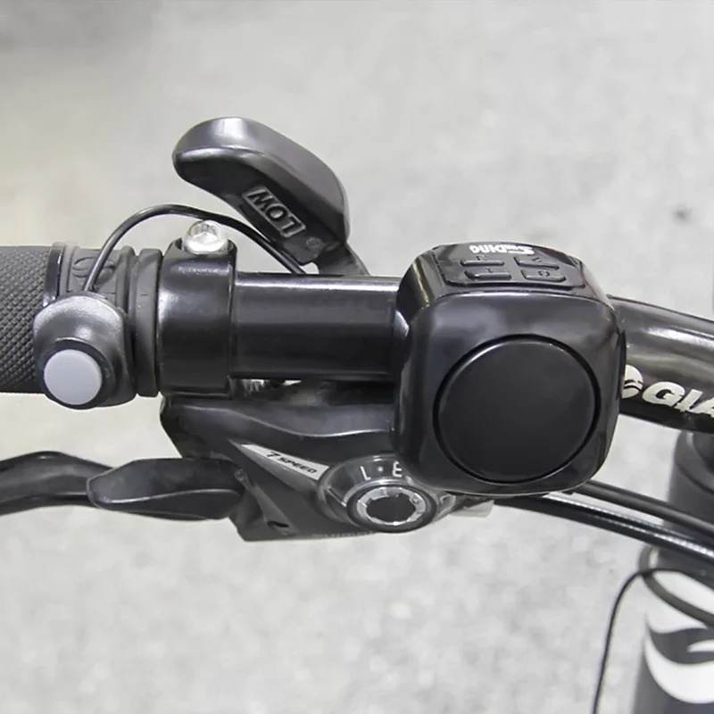 Bicycle Bell Professional Cycling Handlebar Super Loud Electronic Horn Waterproof Strong Siren Warning Safety Bike Alarm PA0111 (2)