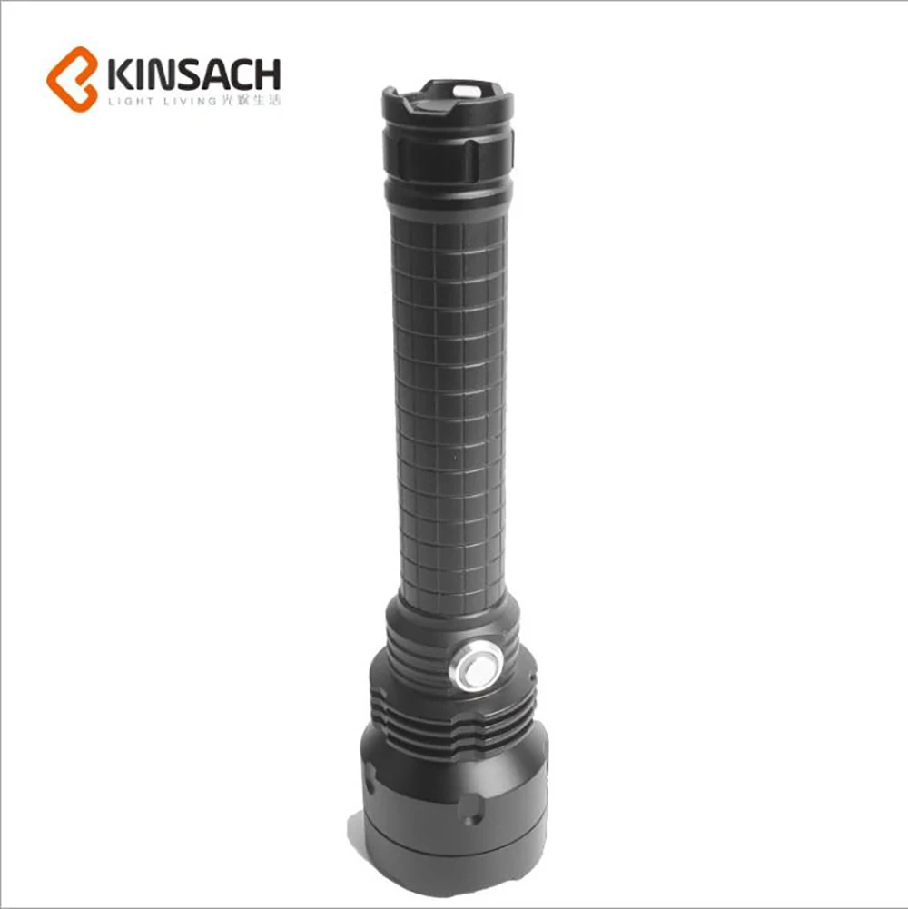 

Aluminum Alloy Flashlight Strong Light Charging High Power 20W L2 LED 1000 Lumen 4400 mAh Outdoor Patrol Lighting Torches KS-520