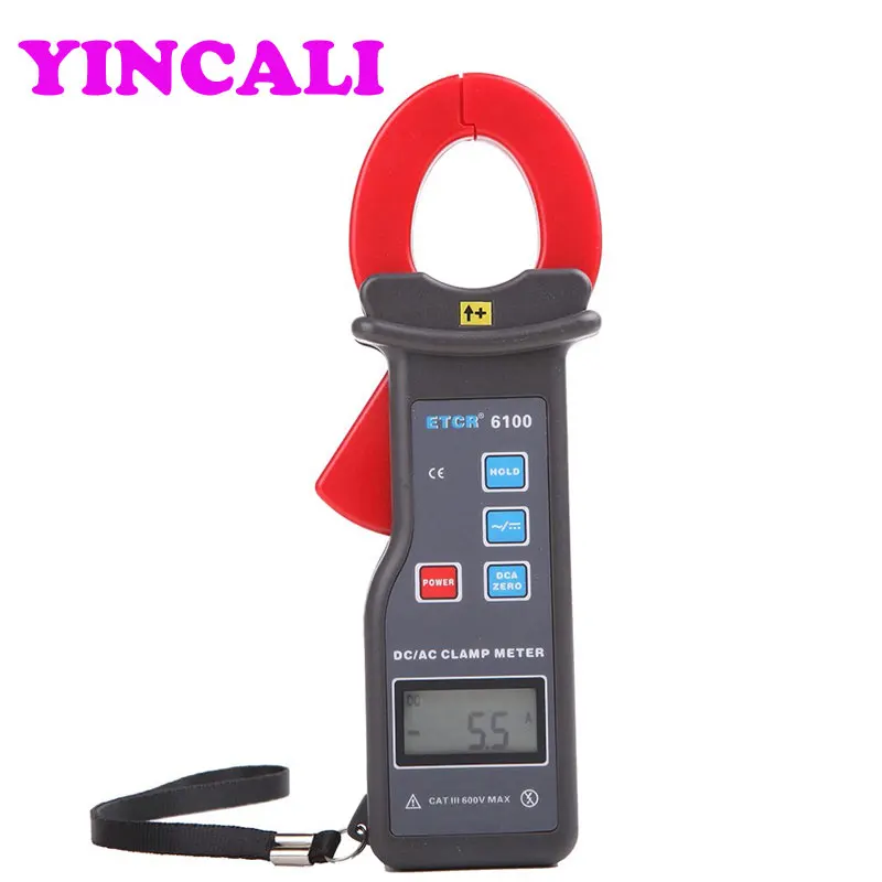 

Fast Shipping AC/DC Clamp Current Meter ETCR6100 Clamp Meter Measuring 0.0A~1000A has functions of data retention, data storage