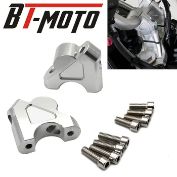 

R1200 GS Handlebar Risers Bar Clamp Extend Adapter With Bolts for BMW R1200GS LC ADV 2014-2017 2015 2016 2PCS 32mm