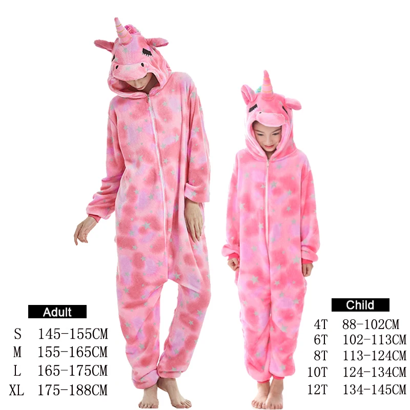 24 NEW Family Matching Pyjamas Мама с детьми мультфильм Pegasus Unicorn Stitch Пижамы Onesies Симпатичные
