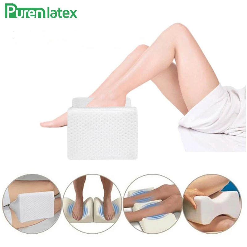 Подушка для ног PurenLatex с эффектом памяти мягкая подушка облегчения боли в теле во