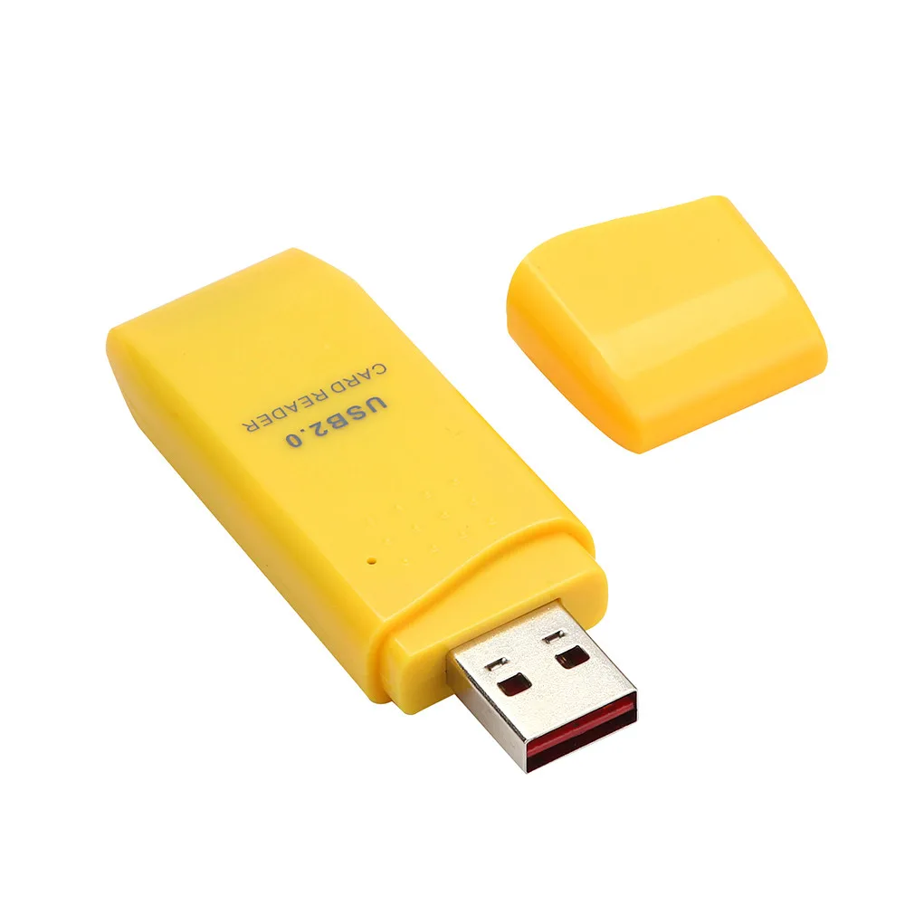 Мини Портативный USB считыватель карт памяти 2,0 Micro SD/SDXC TF кардридер адаптер оптовая продажа l921 #2