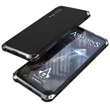 

for Huawei P20 Pro case Luxury Metal aluminum + PC back cover capa for huawei P20 Pro 6.1'' Phone Cases