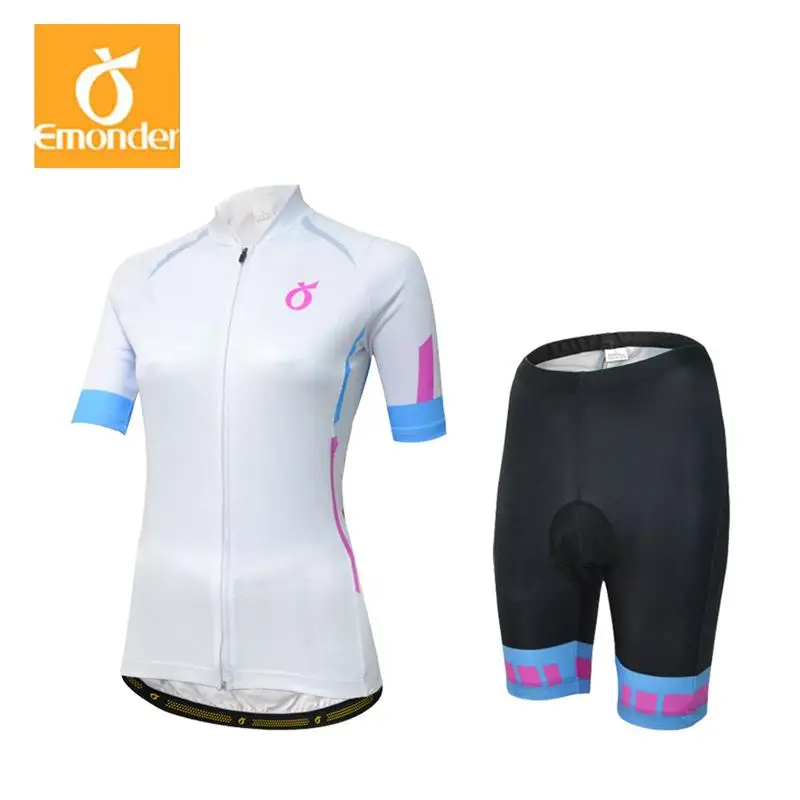 

Customize Summer Women's Cycling Jerseys mtb Bike Shirt Racing Clothing Riding Garment Bicycle Top And Short ropa ciclismo