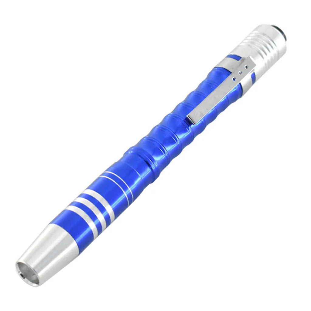 Mini Portable LED Flashlight Penlight Torch Pocket Light Outdoor AAA Battery Waterproof Repairing Light Car Repair Torch Battery