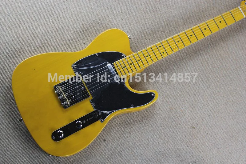 

Free shipping Factory Custom Shop 2017 100% Vintage 52 TL Reissue - Butterscotch Blonde TL Electric Guitar Free Shipping 115