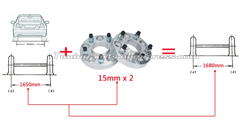 2 шт PCD 5X114. 3-64,1 толщиной 15 мм кованый сплав автомобильный фланец для шины колеса Проставка для Elysion, Integra, Prestige, HR-V, MDX