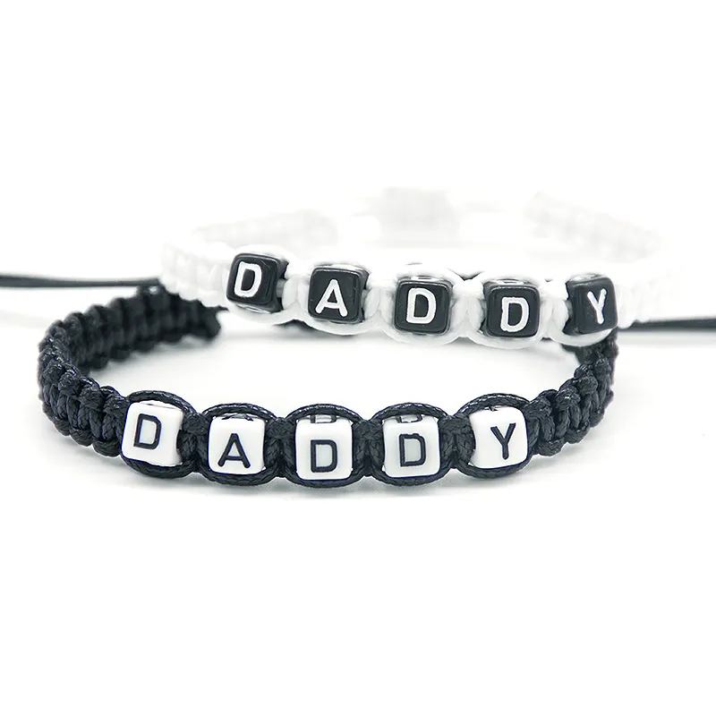 Beloved Daddy Charm Bracelets Infinity Wish Adjust Size Baby Shower For Drop Shipping We Could Send The Goods To Your Customers Directly And Won T Leave Information About Us If You D Like