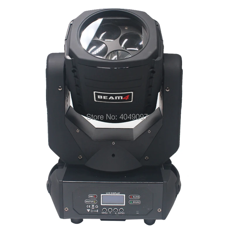 New 4x25W LED Moving Head Beam Light Bar Effect Led Stage Lighting Cree Lamp Super Bright Projector DJ Disco Lights | Освещение
