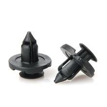100 pçs 8mm auto pára-lamas especial náilon rebite prendedor para nissan livina tiida sylphy fixação interior clipe acessórios do carro