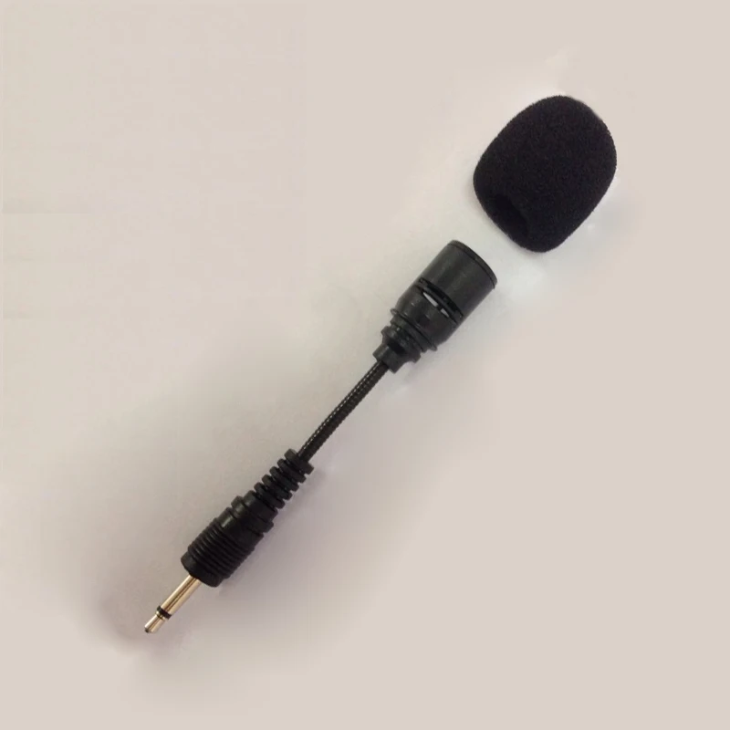 LEORY Mini 3,5 мм разъем для мобильного телефона Гибкий микрофон Микрофон Моно Стерео-микрофон для iPhone Android смартфон для рекордера - Цвет: Mono